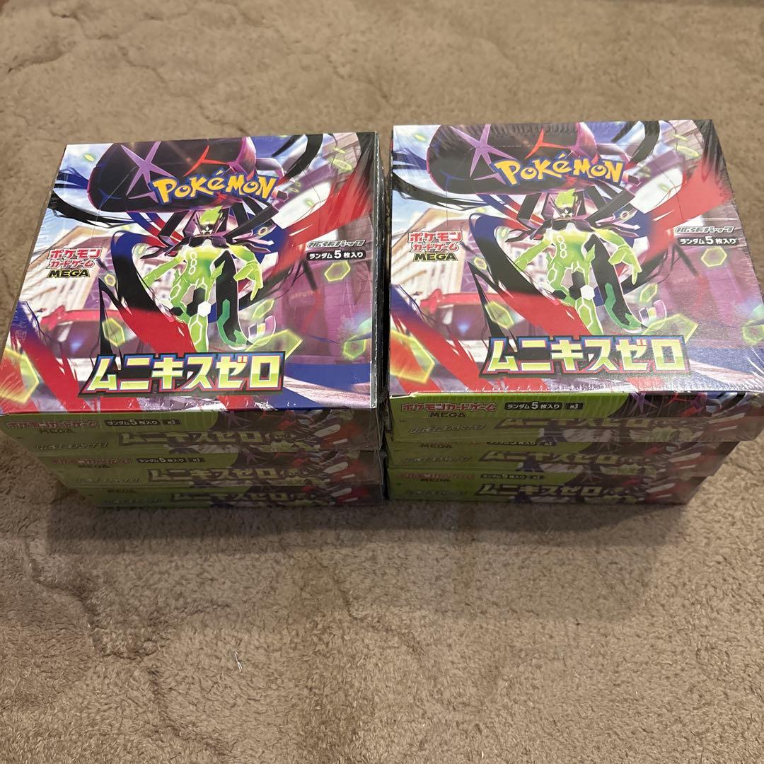 ポケモンカード ムニキスゼロ 6BOX シュリンク付