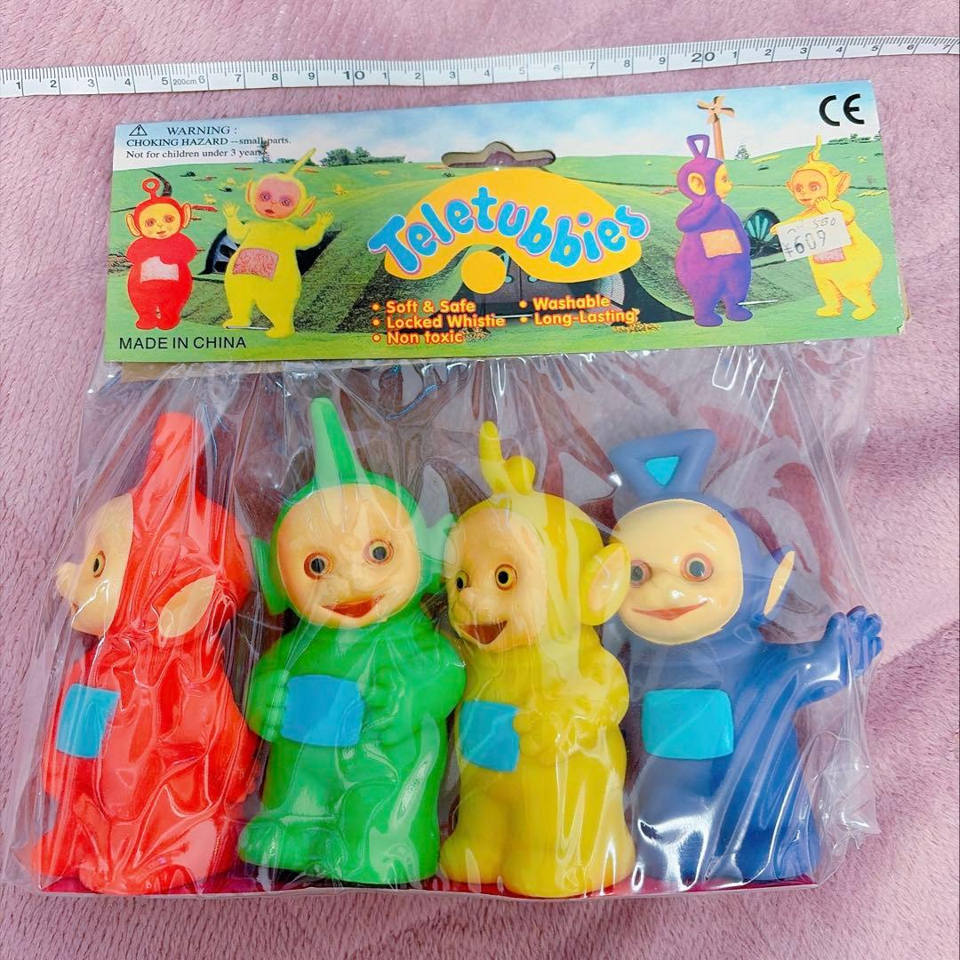 【新品！希少レア】テレタビーズ　ソフビ人形　4体セット　Teletubbies