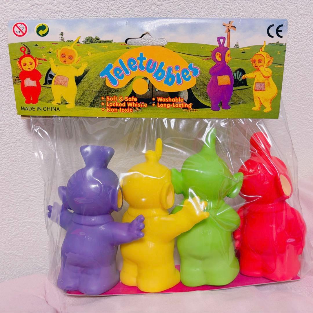 【新品！希少レア】テレタビーズ　ソフビ人形　4体セット　Teletubbies