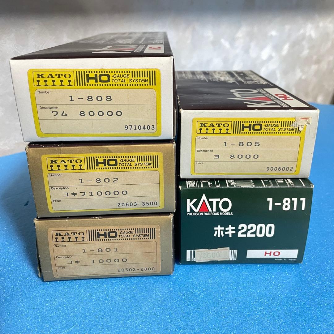 【5731】HOゲージ KATO 貨車　6両セット