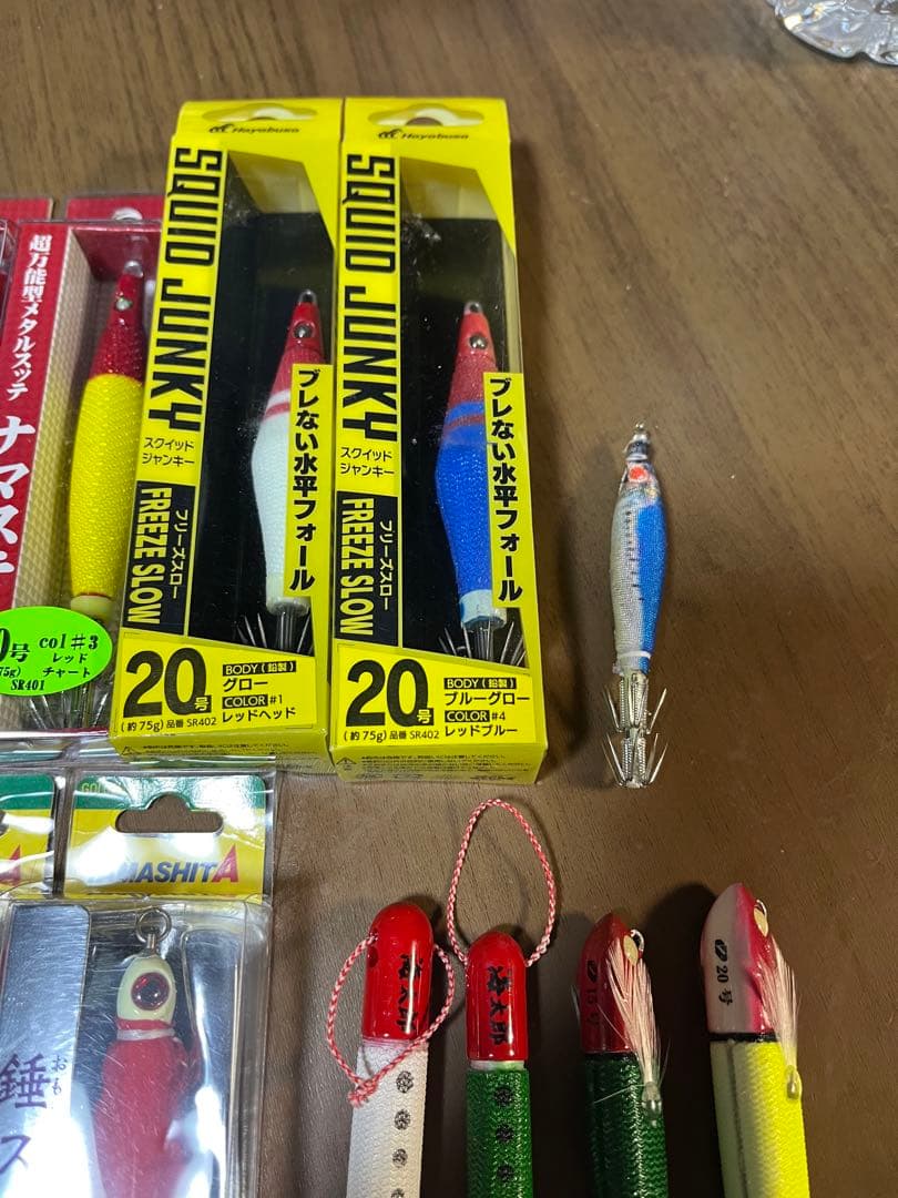イカメタル　鉛スッテ　セット　ヤマシタ　一誠　ハヤブサ　超美品