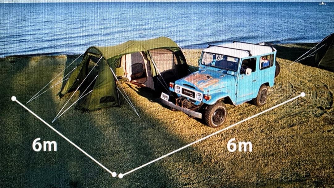 ［未使用］カマボコテント3S DOD キャンプ