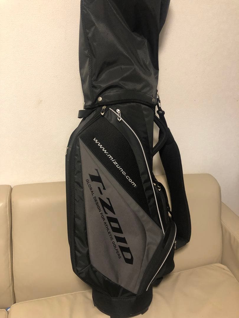 【新品未使用】MIZUNO ミズノ ゴルフバッグ キャディバッグ T-ZOID