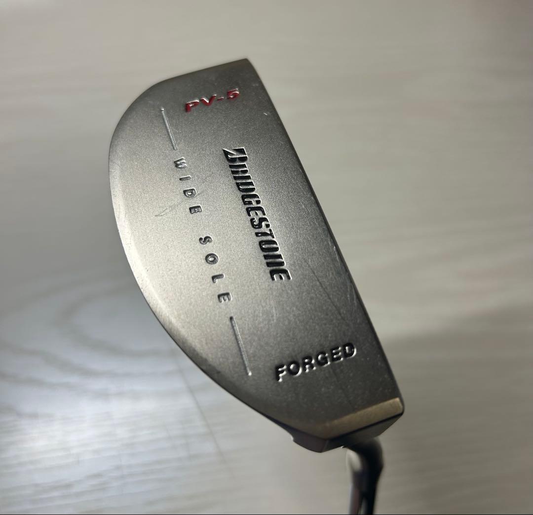 ブリヂストンゴルフ PV-5 ワイドソール FORGED パター