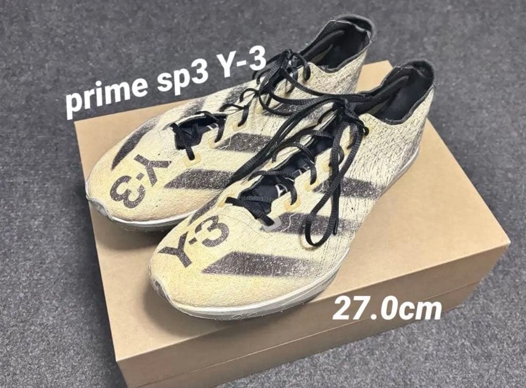 アディゼロ プライム sp3【Y-3限定】27.0cm中古美品prime sp3