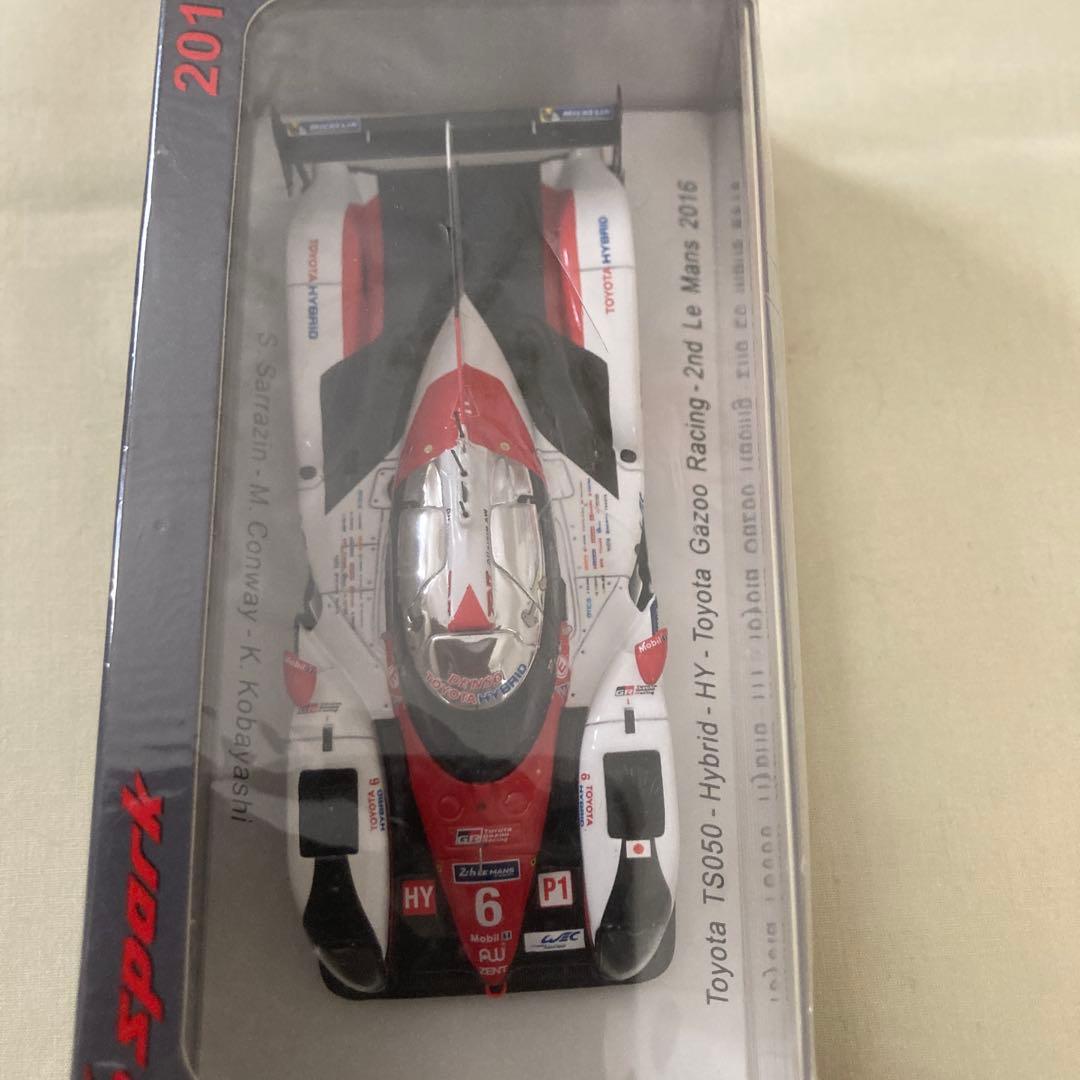 スパーク 1/43 トヨタ TS050 HYBRID LM2016No.6 2位