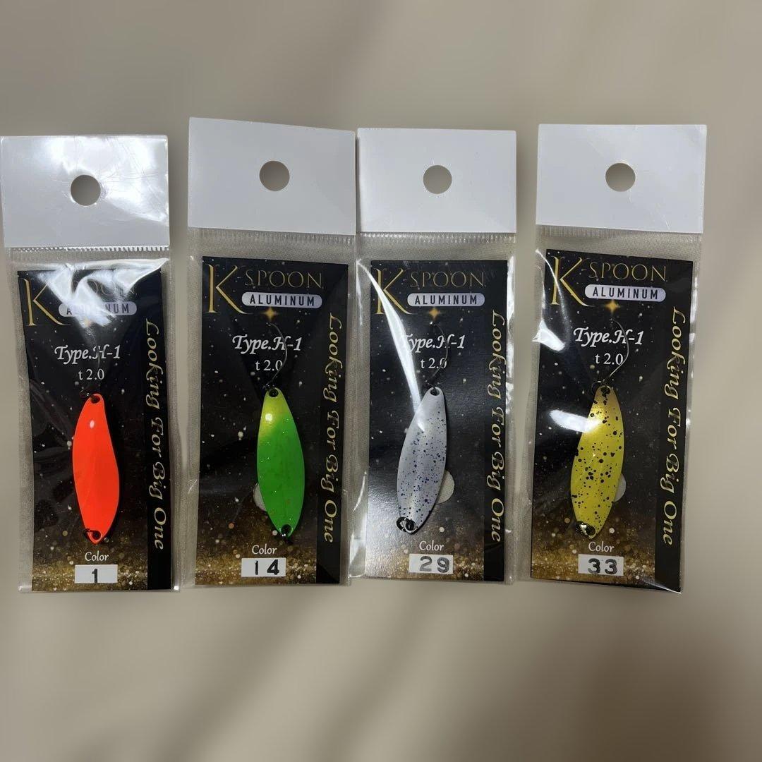 kスプーン2.0グラム　人気カラー5点セット