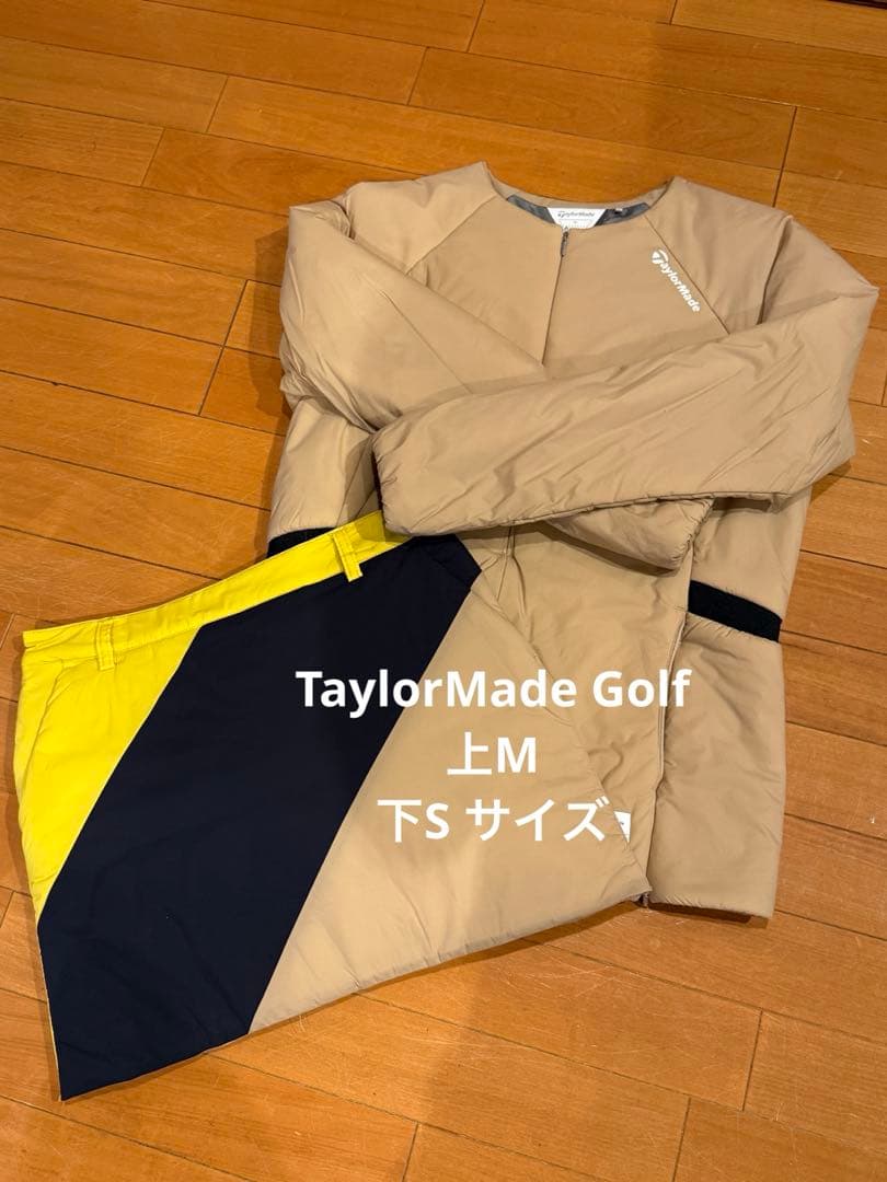 訳アリ TaylorMade 中綿 上下セット ブルゾンMスカートS