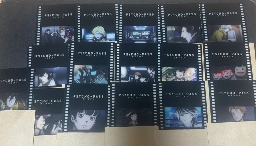 PSYCHO-PASS コマフィルム FC特典 16種 コンプリート