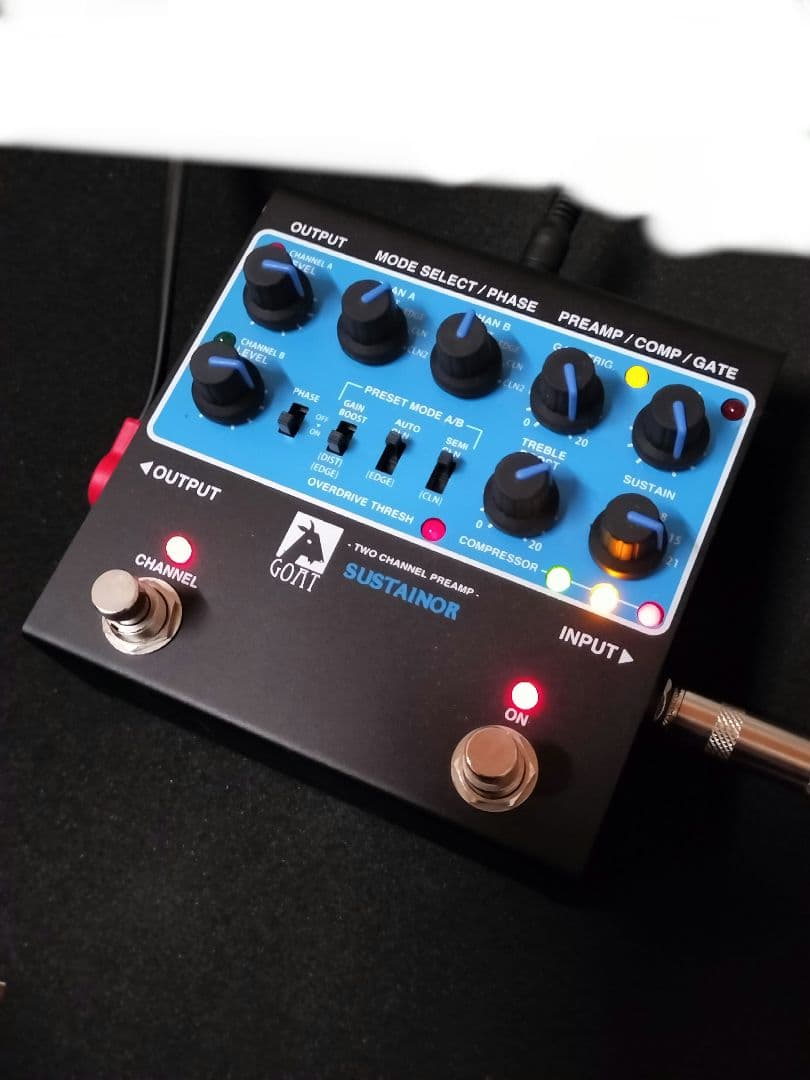 GOAT Blue Series SUSTAINOR ギターエフェクター