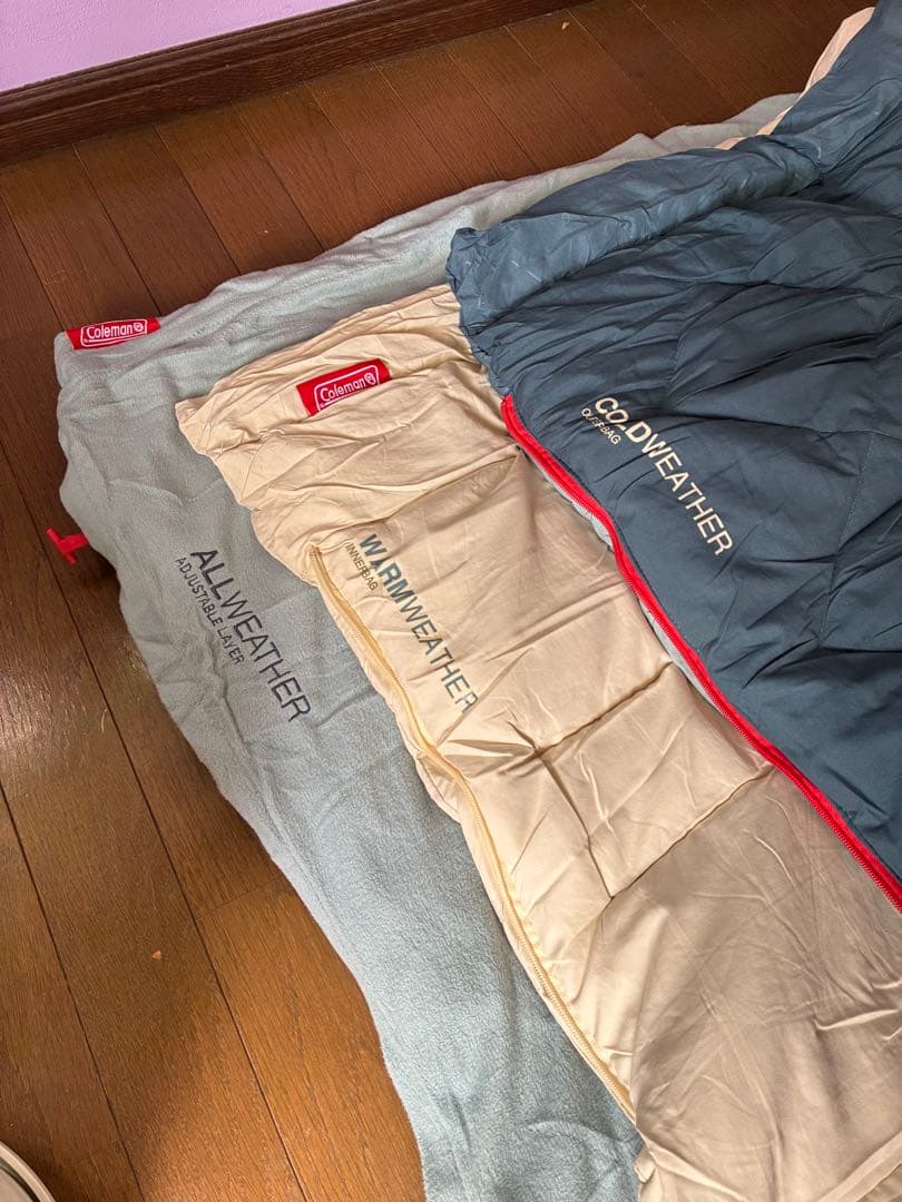 Coleman マルチレイヤースリーピングバッグ②メルカリ市特価