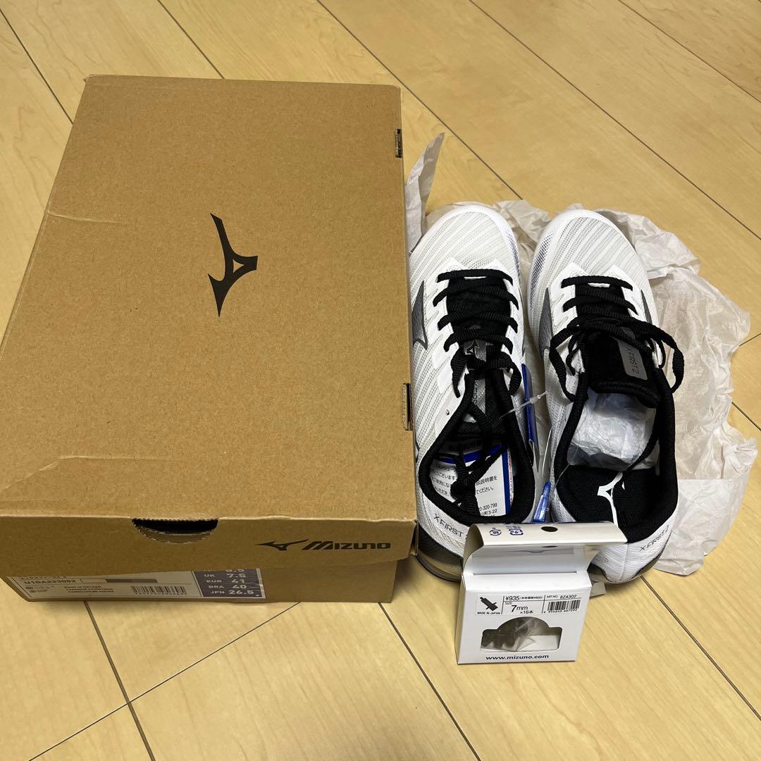 新品未使用　X FIRST2 26.5 箱付　シューズ