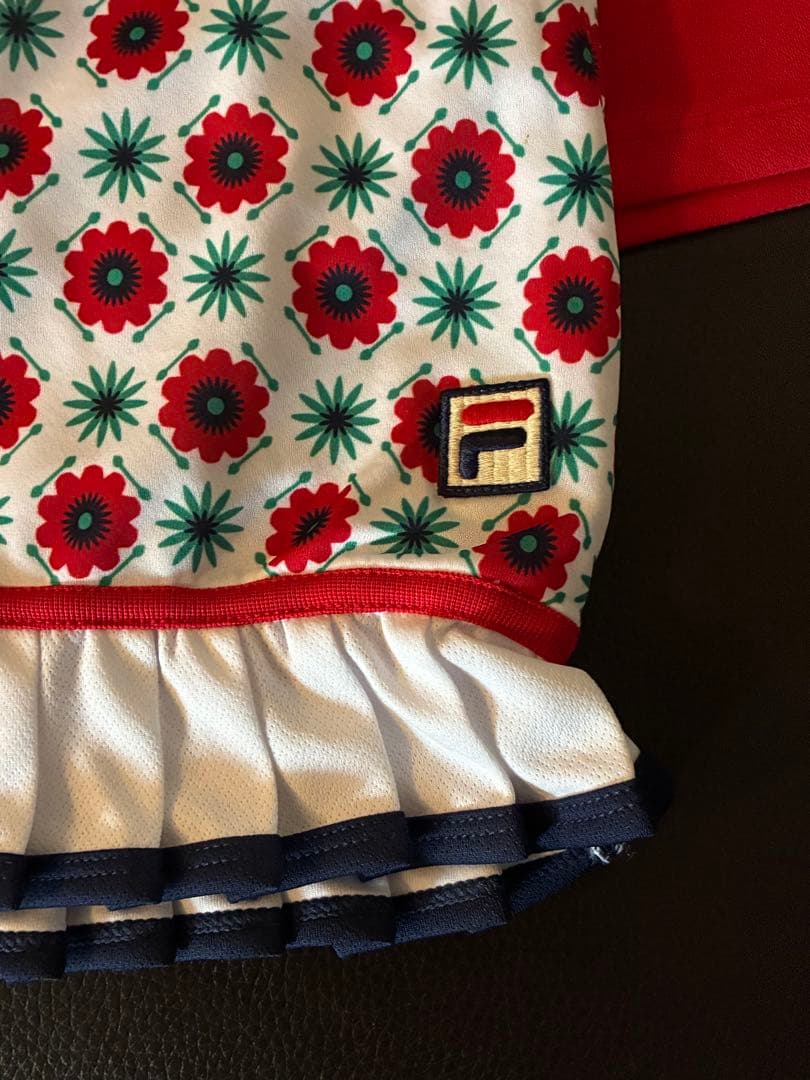 【新品未使用】FILA 花柄セットアップ上下M