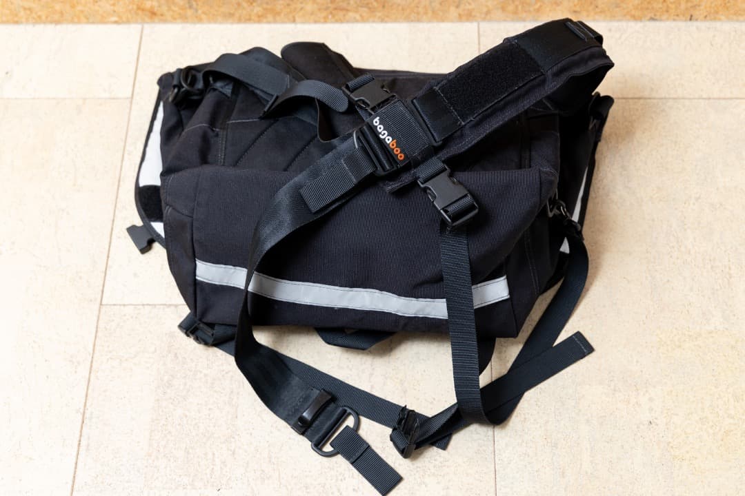 bagaboo WORKHORSE M メッセンジャーバッグ 黒