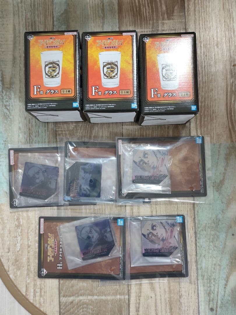 ゴールデンカムイ一番くじ尾形B賞 & 杉本A賞 ラストワン 賞セット＋下位賞つき