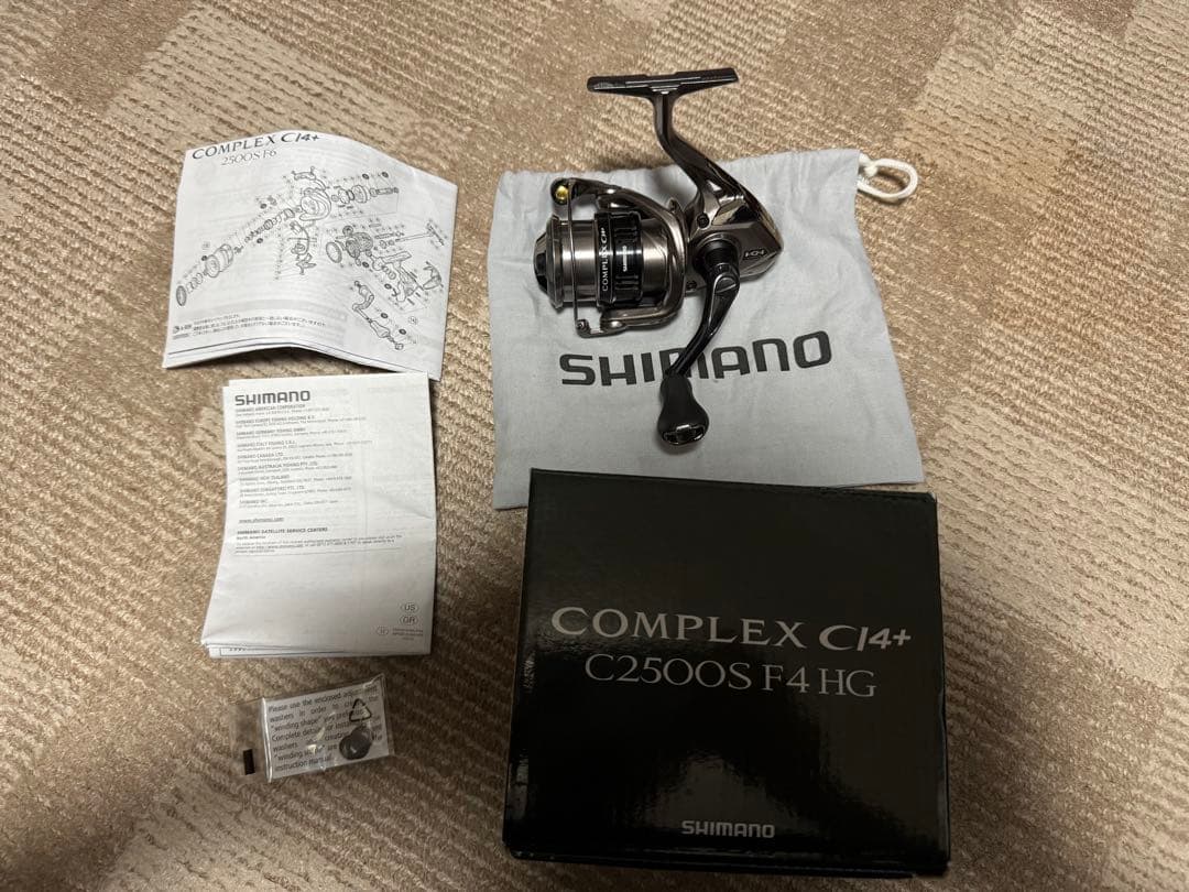 シマノ 17コンプレックス CI4+ C2500S F4 HG