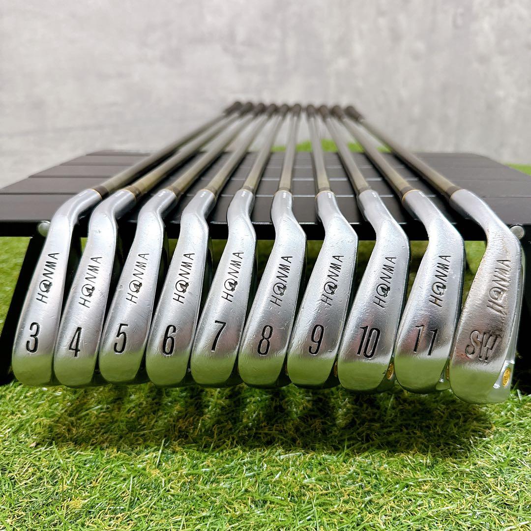 HONMA LB280 アイアンセット 10本 K24 24金 【K602】